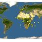 Discover Life: Point Map of Spodoptera littoralis